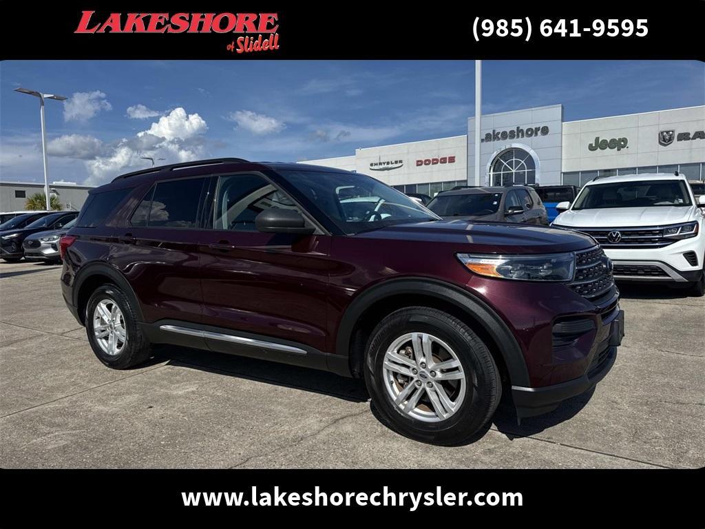used 2022 Ford Explorer car, priced at $30,499