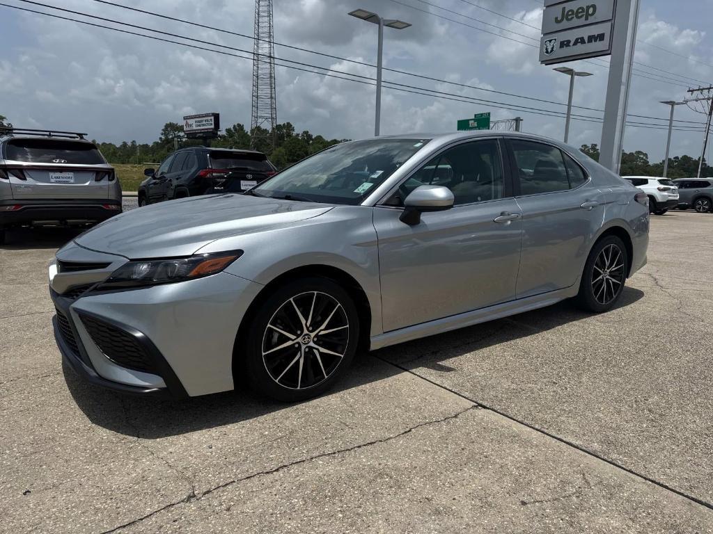used 2021 Toyota Camry car, priced at $19,525