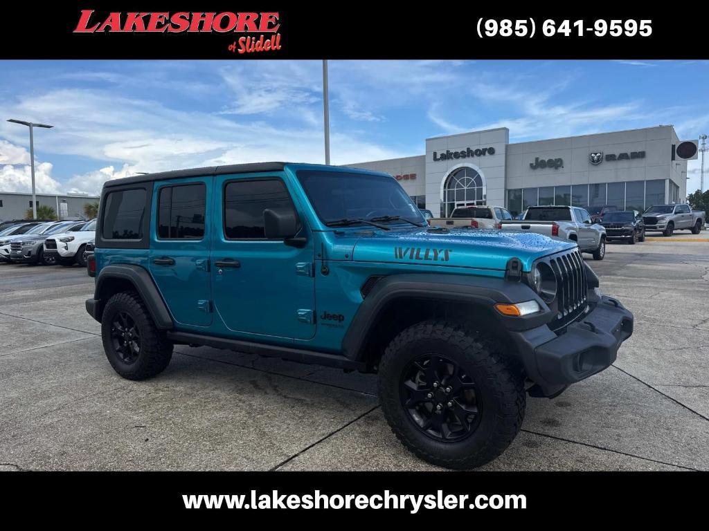 used 2020 Jeep Wrangler Unlimited car, priced at $28,516