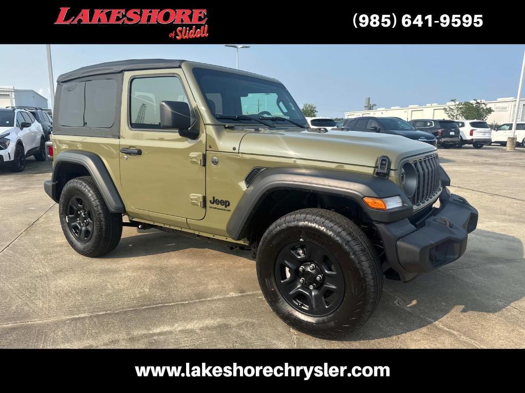 new 2025 Jeep Wrangler car, priced at $33,950