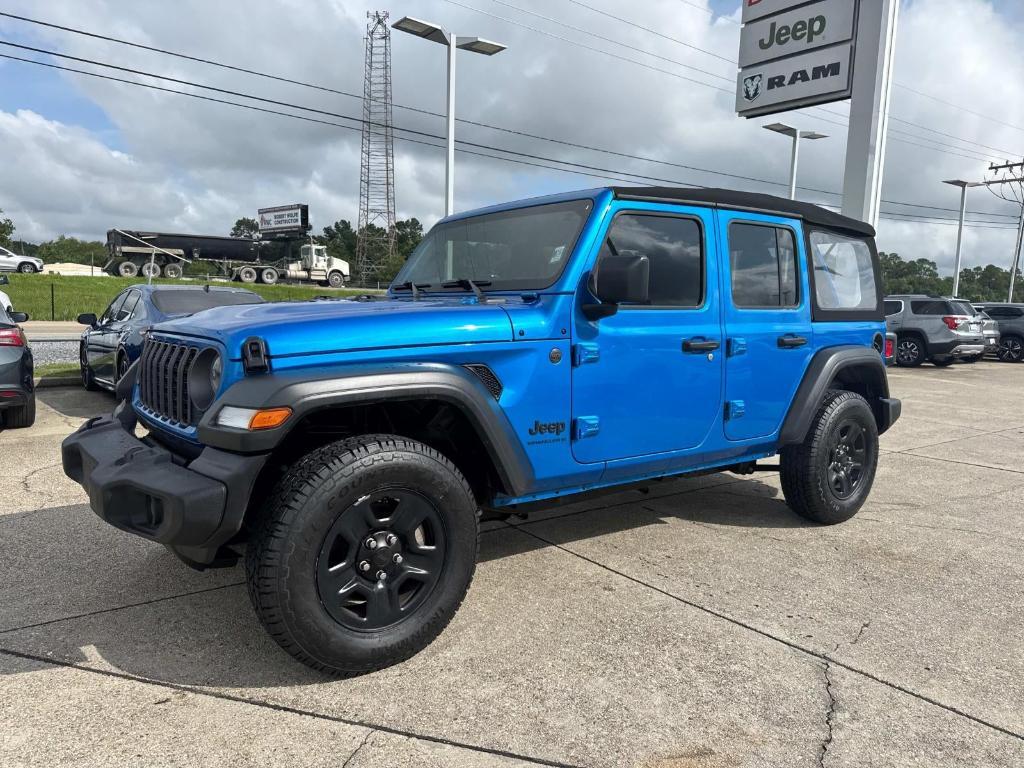 used 2024 Jeep Wrangler car, priced at $32,596