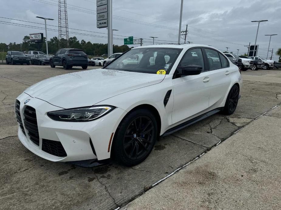 used 2023 BMW M3 car, priced at $76,461