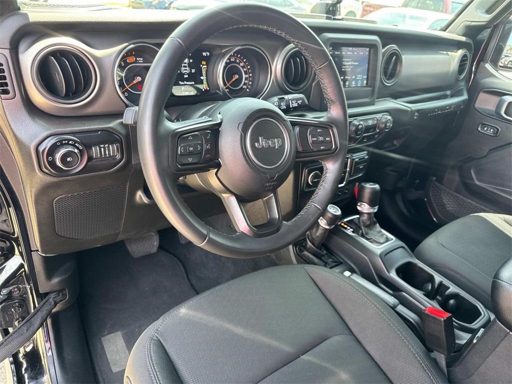used 2021 Jeep Wrangler Unlimited car, priced at $34,128