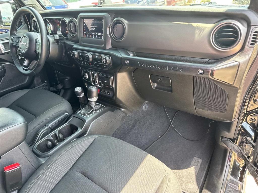 used 2021 Jeep Wrangler Unlimited car, priced at $34,128