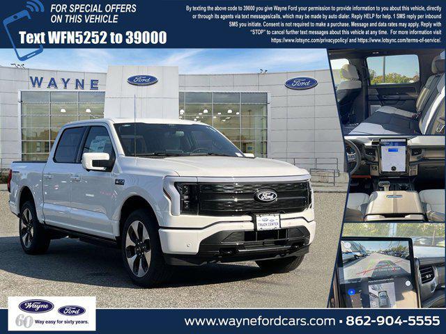 new 2024 Ford F-150 Lightning car, priced at $88,988