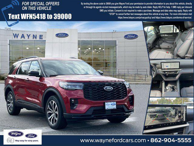 new 2025 Ford Explorer car, priced at $50,256