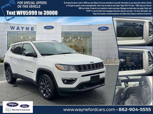 used 2021 Jeep Compass car, priced at $21,377