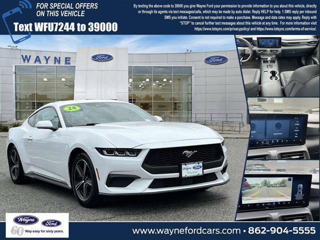 used 2024 Ford Mustang car, priced at $31,397