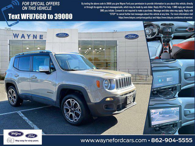 used 2015 Jeep Renegade car, priced at $11,423