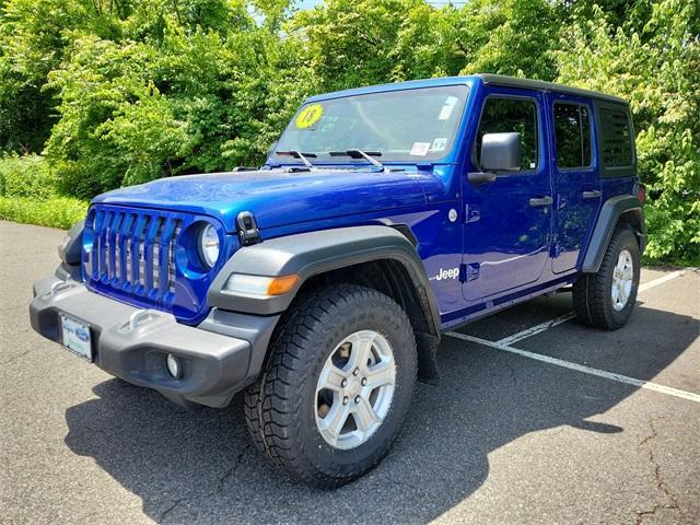 used 2018 Jeep Wrangler Unlimited car, priced at $24,674