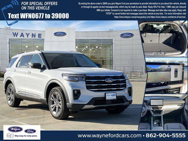new 2025 Ford Explorer car, priced at $50,688