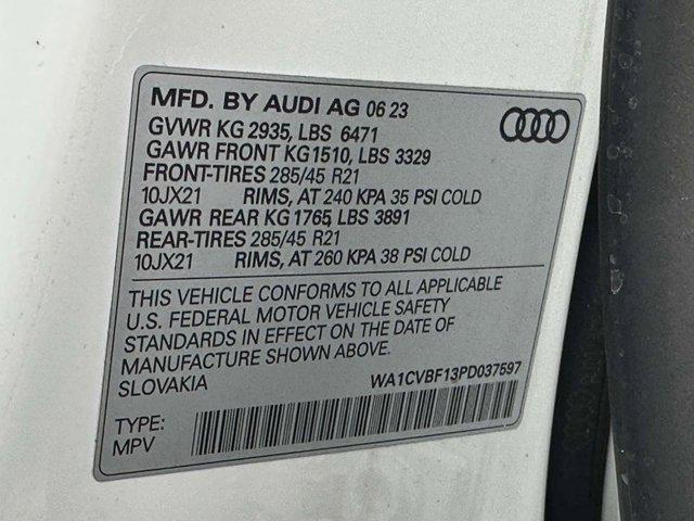used 2023 Audi Q8 car, priced at $58,788