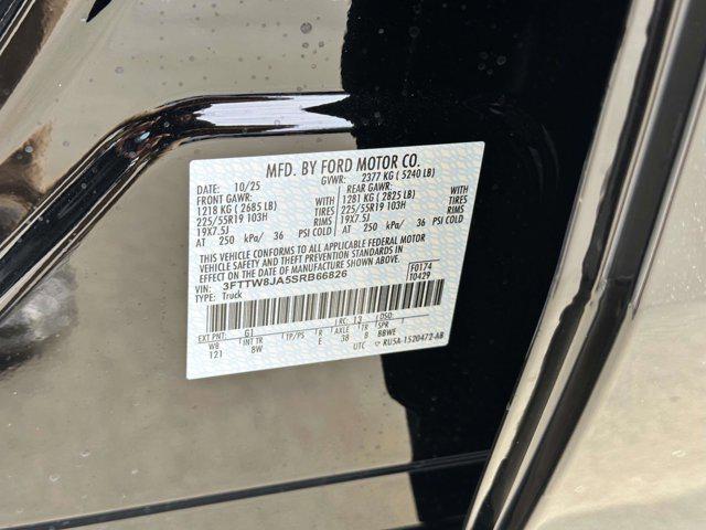 new 2025 Ford Maverick car, priced at $38,188