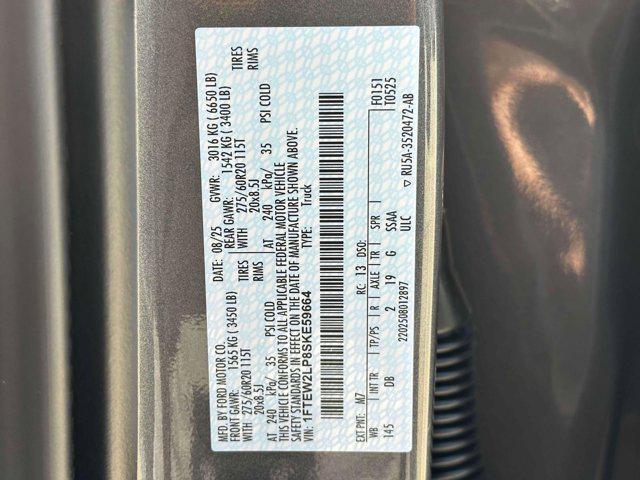 new 2025 Ford F-150 car, priced at $52,785