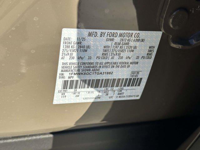 new 2026 Ford Explorer car, priced at $63,790