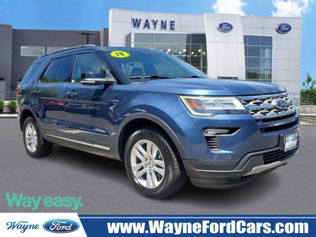 used 2018 Ford Explorer car, priced at $19,359