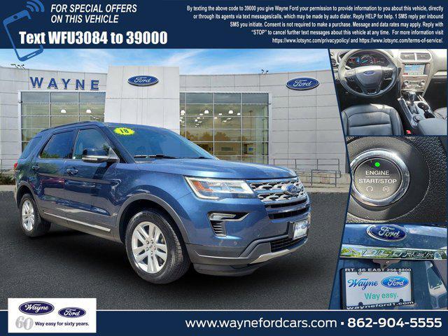 used 2018 Ford Explorer car, priced at $19,359