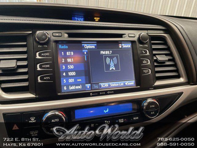 used 2018 Toyota Highlander car, priced at $24,995