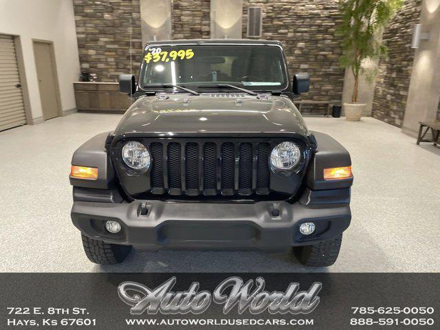 used 2020 Jeep Wrangler Unlimited car, priced at $32,995