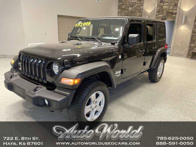 used 2020 Jeep Wrangler Unlimited car, priced at $32,995