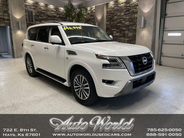 used 2022 Nissan Armada car, priced at $46,995
