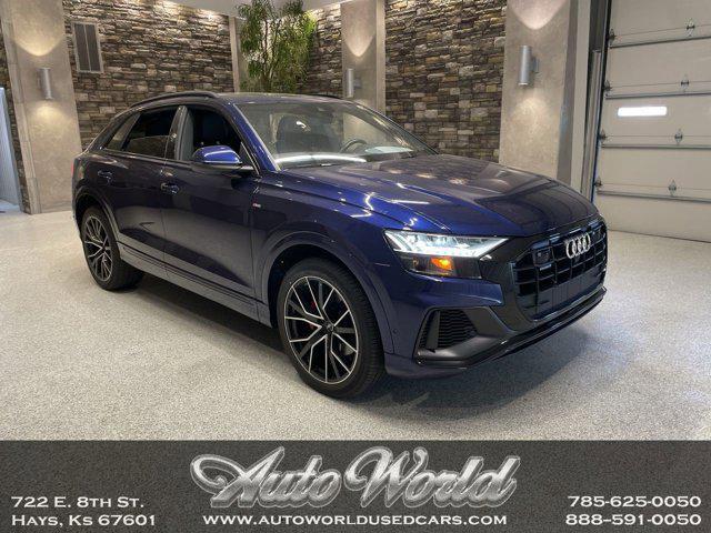 used 2021 Audi Q8 car, priced at $39,995