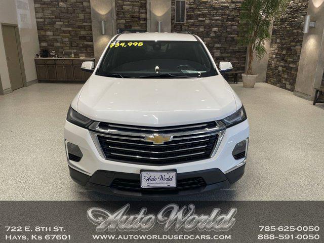 used 2022 Chevrolet Traverse car, priced at $34,995