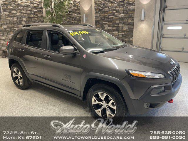 used 2014 Jeep Cherokee car, priced at $14,995