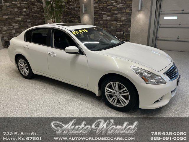 used 2013 INFINITI G37x car, priced at $11,995