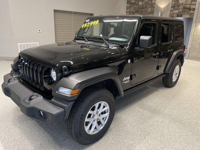 used 2020 Jeep Wrangler Unlimited car, priced at $32,995