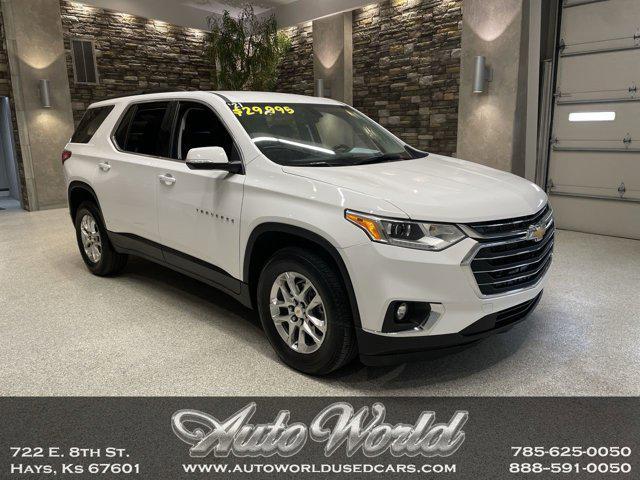 used 2021 Chevrolet Traverse car, priced at $29,995