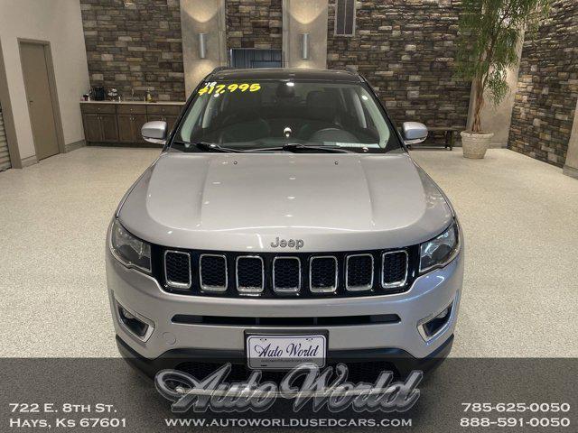 used 2018 Jeep Compass car, priced at $17,995