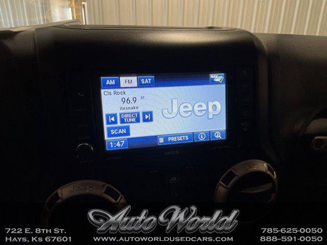 used 2012 Jeep Wrangler Unlimited car, priced at $21,995