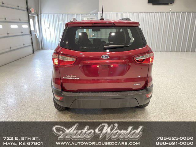 used 2020 Ford EcoSport car, priced at $18,995