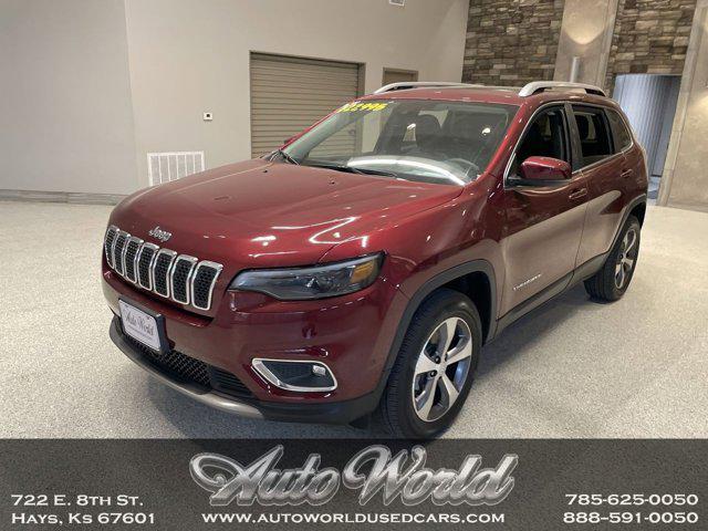 used 2021 Jeep Cherokee car, priced at $27,995