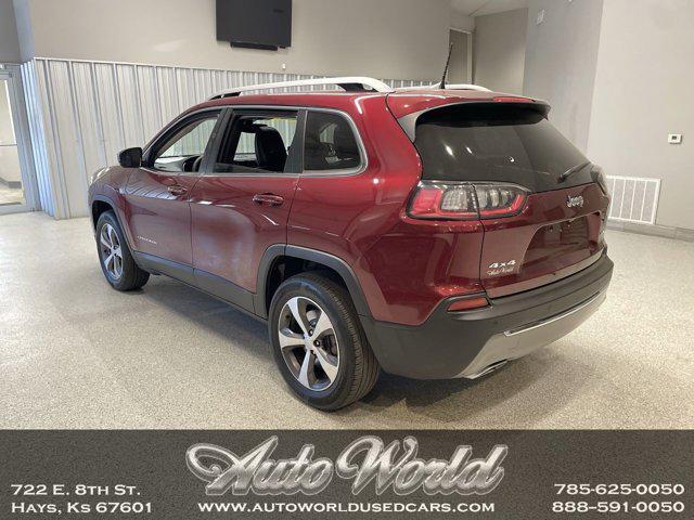 used 2021 Jeep Cherokee car, priced at $27,995