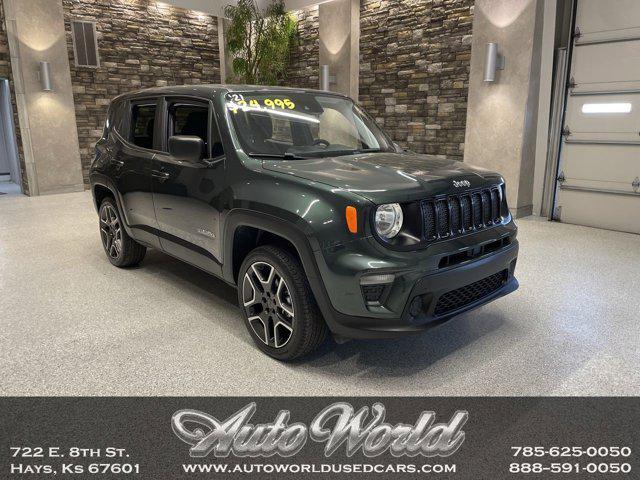 used 2021 Jeep Renegade car, priced at $24,995