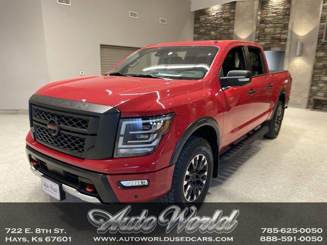 used 2021 Nissan Titan car, priced at $39,995