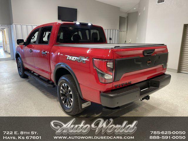 used 2021 Nissan Titan car, priced at $39,995