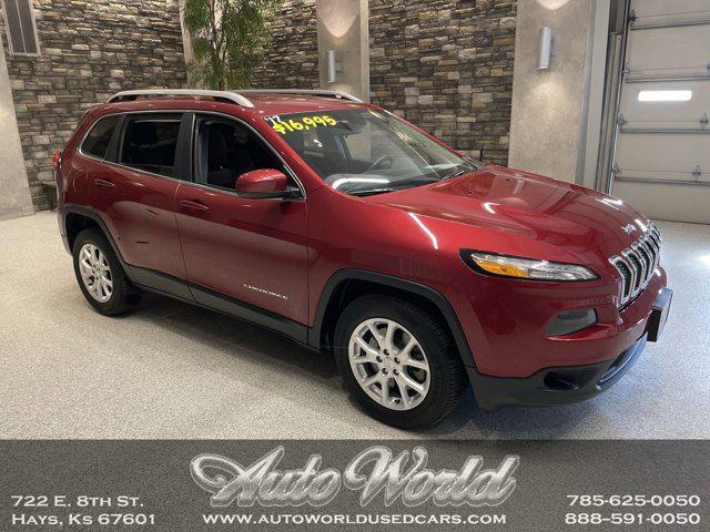 used 2017 Jeep Cherokee car, priced at $16,995