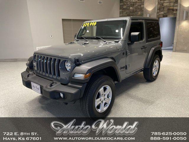 used 2021 Jeep Wrangler car, priced at $29,995