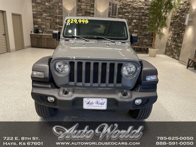 used 2021 Jeep Wrangler car, priced at $29,995
