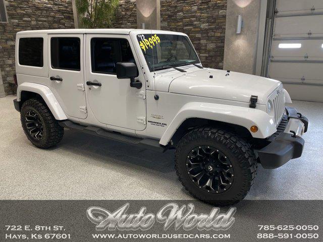 used 2012 Jeep Wrangler Unlimited car, priced at $19,995