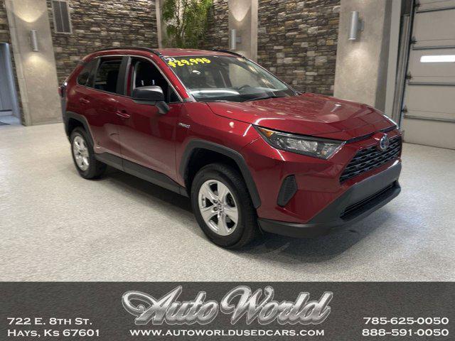 used 2021 Toyota RAV4 Hybrid car, priced at $28,995