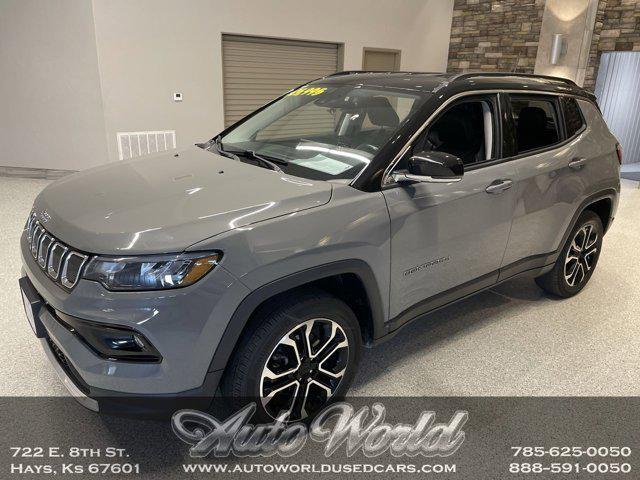 used 2022 Jeep Compass car, priced at $25,995