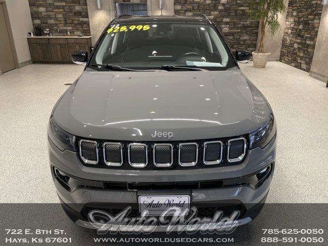 used 2022 Jeep Compass car, priced at $25,995