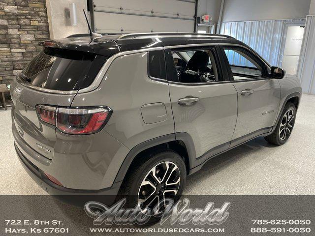 used 2022 Jeep Compass car, priced at $25,995