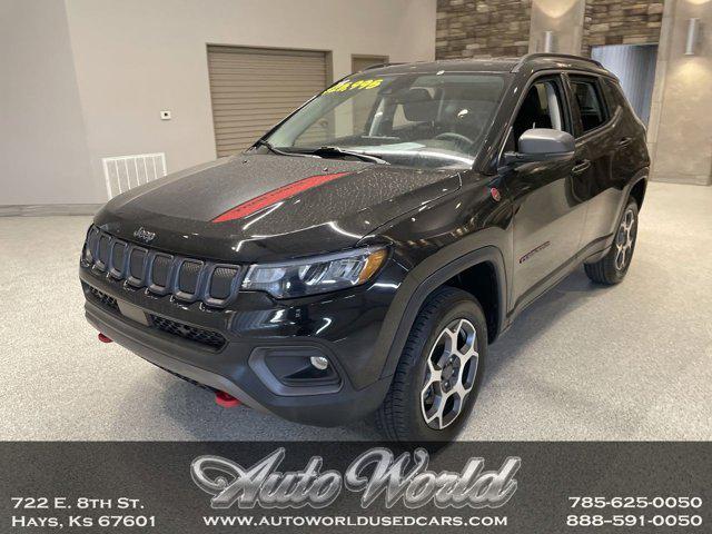 used 2022 Jeep Compass car, priced at $25,995