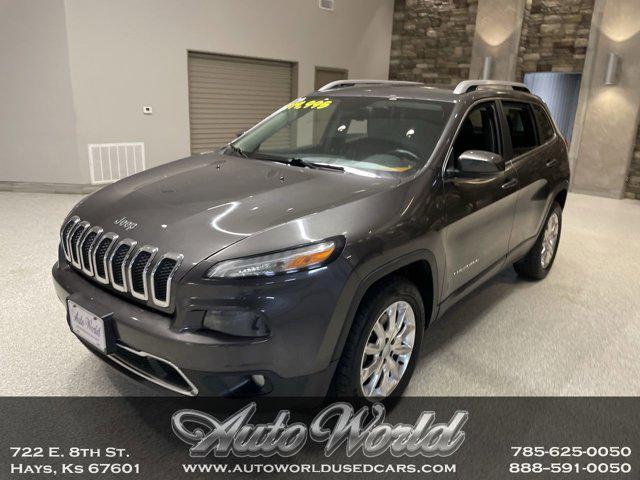 used 2015 Jeep Cherokee car, priced at $14,995