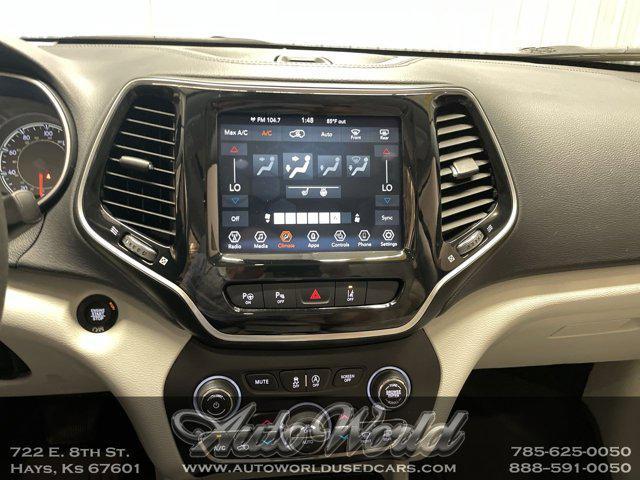 used 2021 Jeep Cherokee car, priced at $26,995
